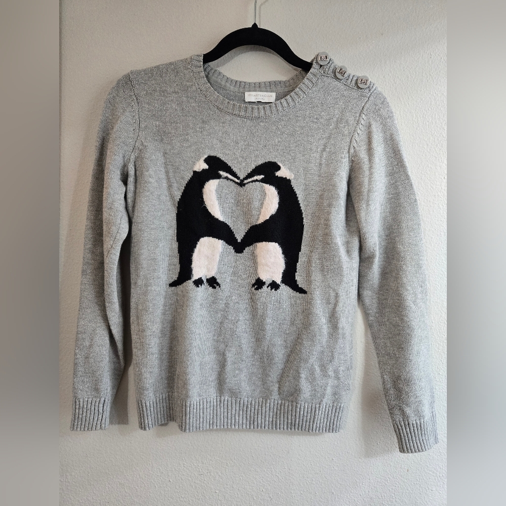 Charter Club Penguin Love Sweater